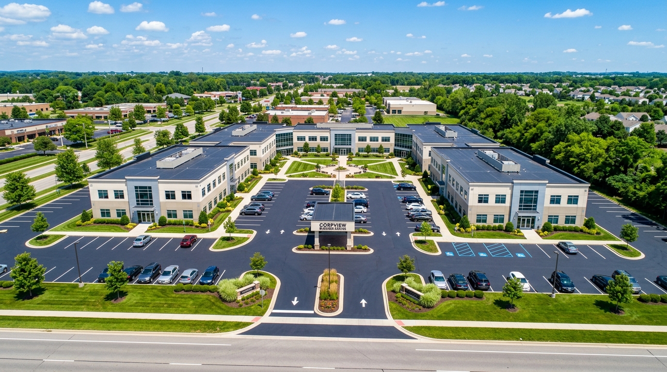 Well-maintained commercial property